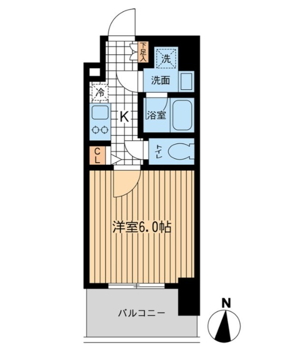 KDXレジデンス大山の間取り