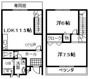 【間取り】 | テラス蔵ノ杜