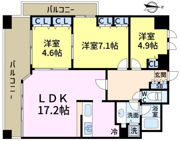 LANAI T GADENの間取り