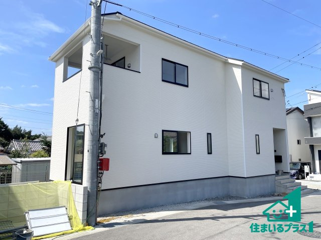 ★京田辺市薪天神堂　第9期　新築一戸建ての外観|お客様に長く安心して住んでいだだける事にこだわった家づくり！住んでからのアフターサービスにもしっかりと取り組んでいます！