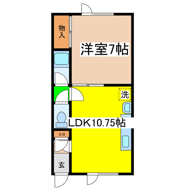 グランドハイツの間取り