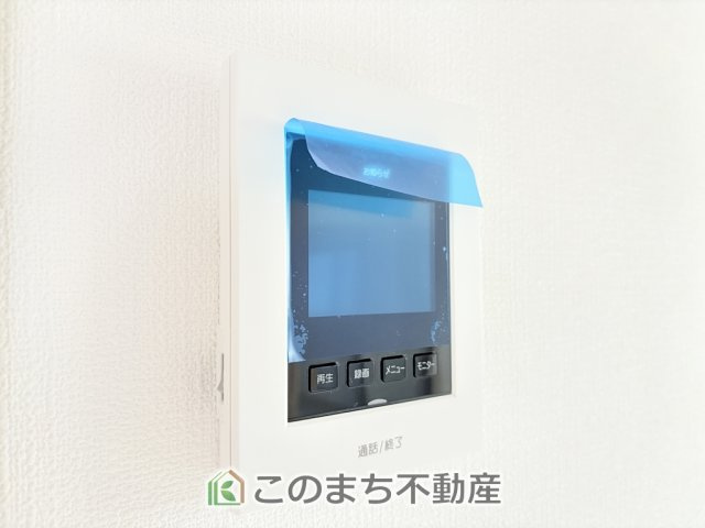 いろどりアイタウン矢板市鹿島町の設備|モニタ付きインターホンで防犯面もしっかり安心♪