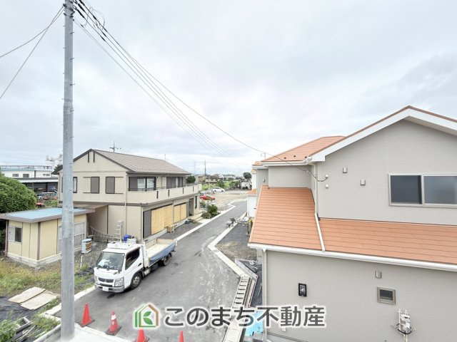 いろどりアイタウン矢板市鹿島町の展望|バルコニーからの眺めです♪