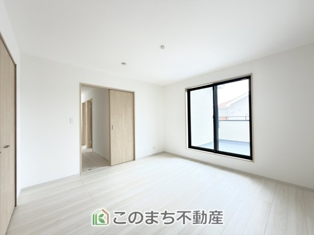いろどりアイタウン矢板市鹿島町の洋室|南向きで陽当たりの良い洋室♪風通しもよく快適です☆