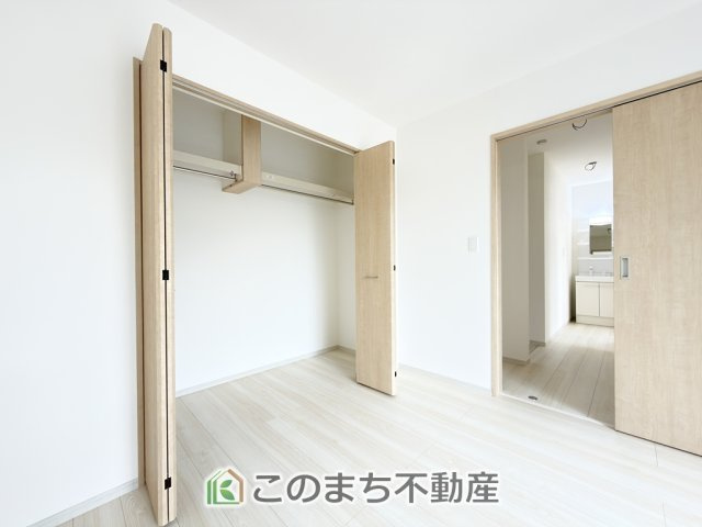 いろどりアイタウン矢板市鹿島町の収納|各居室に収納付で住みやすさにこだわっています♪