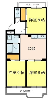 【間取り】 | スカイマンション浦安Ｂ | 間取りです。