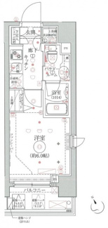 【間取り】 | クレイシア品川戸越銀座
