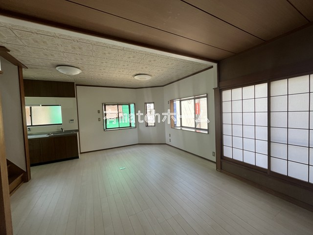 黒原城内貸家の居間・リビング