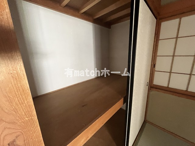 黒原城内貸家の収納