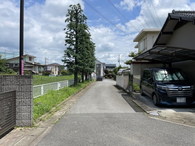 【前面道路含む現地写真】 | 宮代町学園台1丁目　新築戸建　全1棟　1号棟