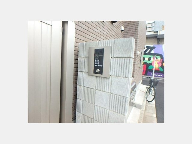 荒川区東日暮里２丁目のアパートのセキュリティ