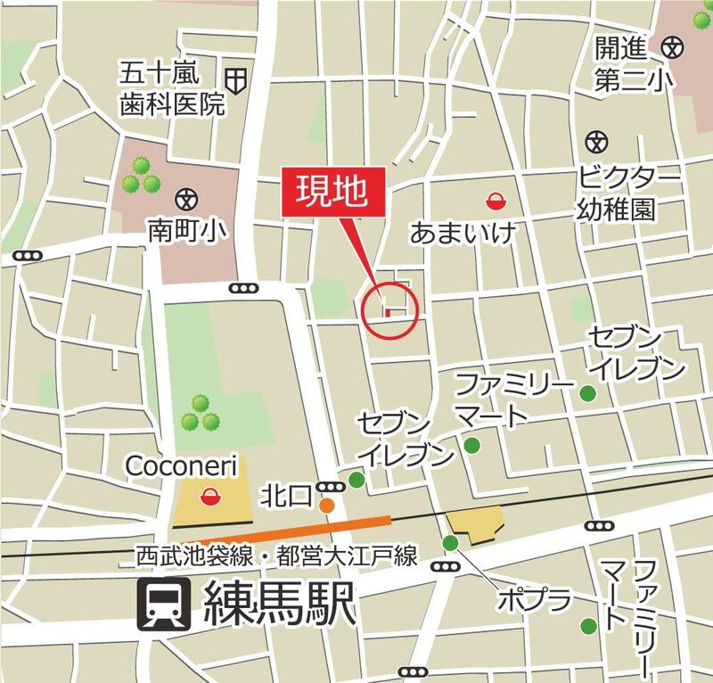 アルバ練馬の地図