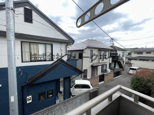 小金井市貫井北町１丁目のアパートの展望