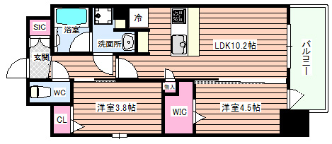 【間取り】 | アーバネックス東梅田