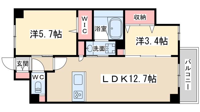 【間取り】 | リアンカーサ長柄