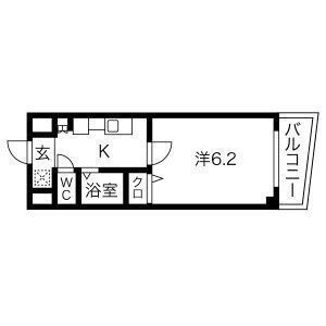 オズレジデンス天下茶屋の間取り