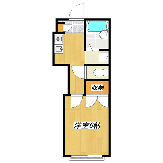 リリックコート平和橋の間取り|人気のバス・トイレ別！