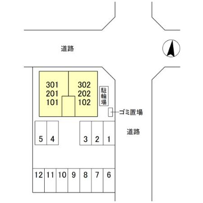 【区画図】 | EIJU HOUSE Ⅱ