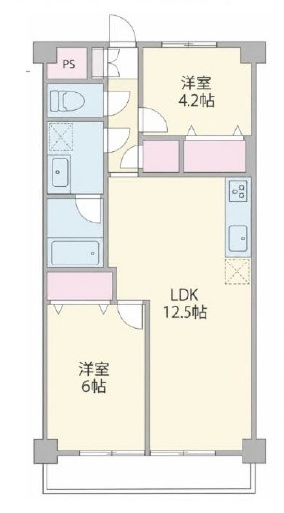 メゾン・ラ・ポートの間取り|間取りです。