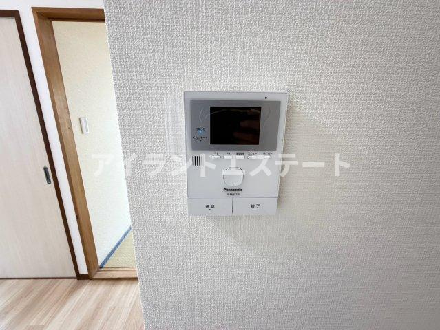 サン・クラーレ　角部屋　TVドアフォン　リフォーム済のセキュリティ