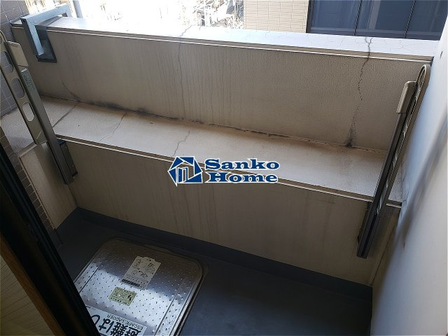 エスコート東大前のバルコニー