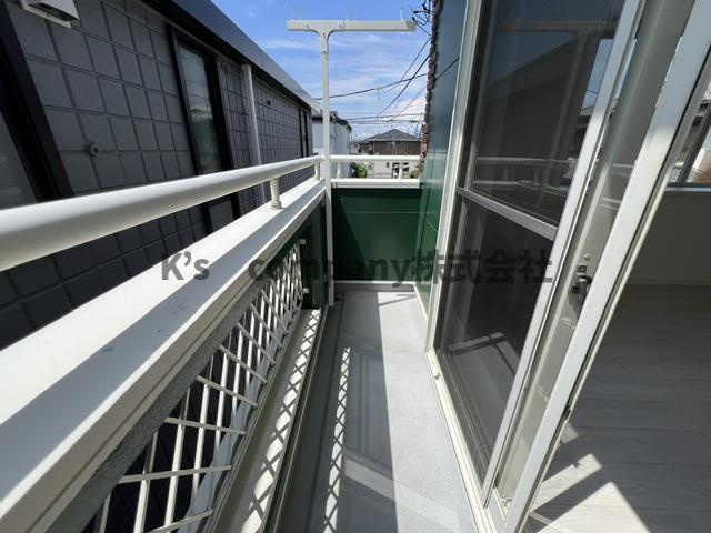 ◎茅ヶ崎市松浪2丁目　中古戸建のバルコニー|2階バルコニー◇◇日当たり良好◇◇
