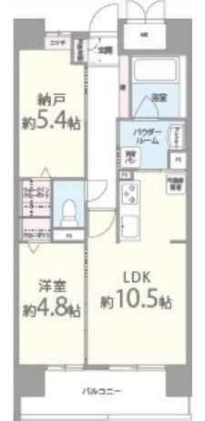 ルセル上町台の間取り