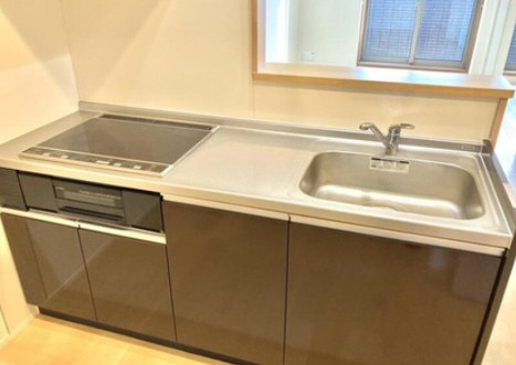 大和市西鶴間４丁目の賃貸マンションのキッチン