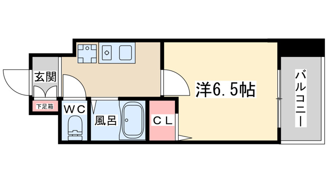 【間取り】 | ホープシティー天神橋