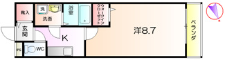 【間取り】 | フジパレス堺香ヶ丘ノース