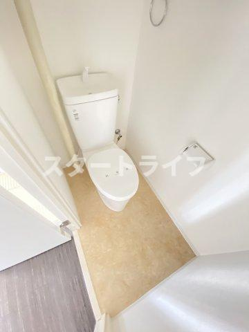 大阪市淀川区木川西１丁目の賃貸マンションのトイレ