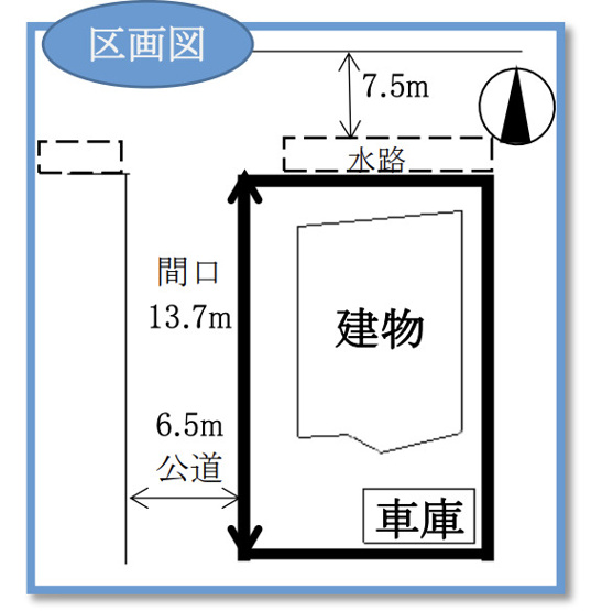 【区画図】 | 幸手市大字千塚　中古戸建