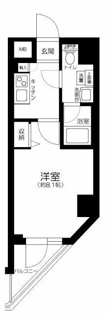 エルフォルテ赤羽西の間取り