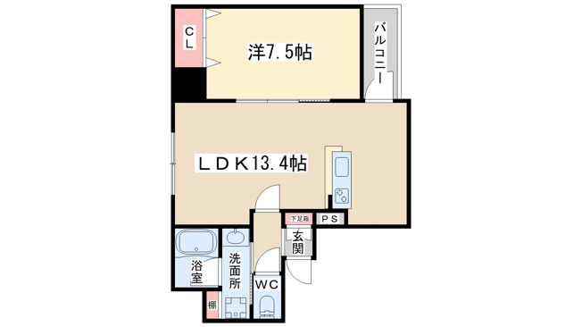 【間取り】 | デセンテ北梅田