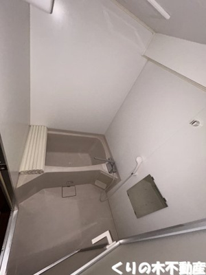 【浴室】 | レジデンス河南 | 反転タイプのお部屋です（現況を優先します）