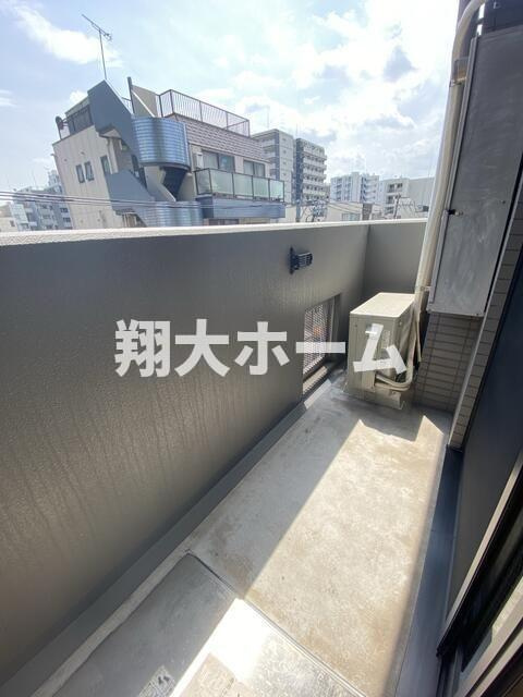 モンシェール吾妻橋のバルコニー