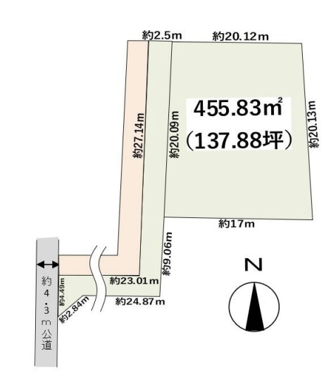 【区画図】 | 幸手市大字千塚　中古戸建