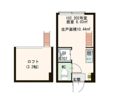 リヴィエール高田馬場の間取り