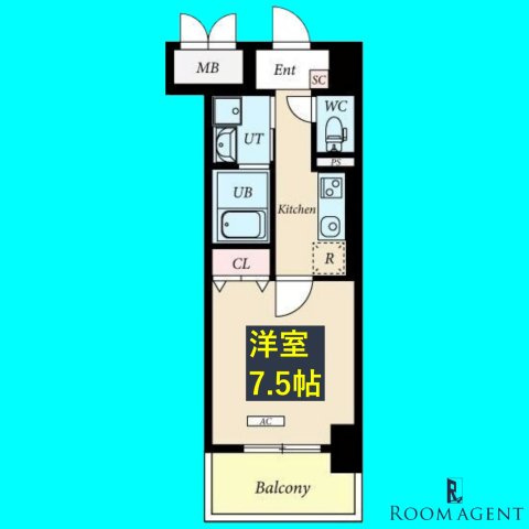 ラルーチェ泉の間取り