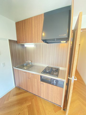 大阪市淀川区西中島２丁目の賃貸マンションのキッチン