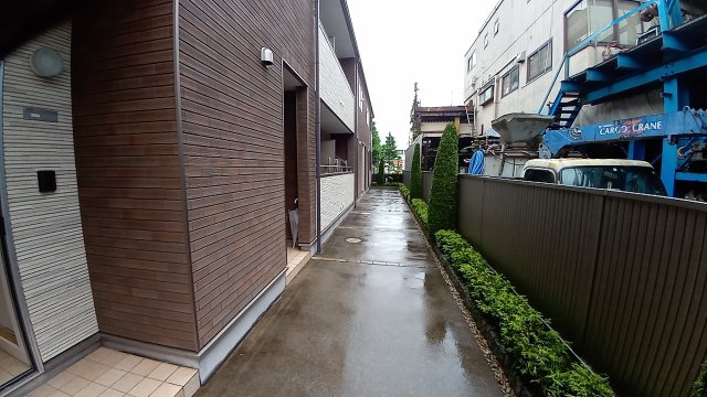 シェルベール伍番館のエントランス