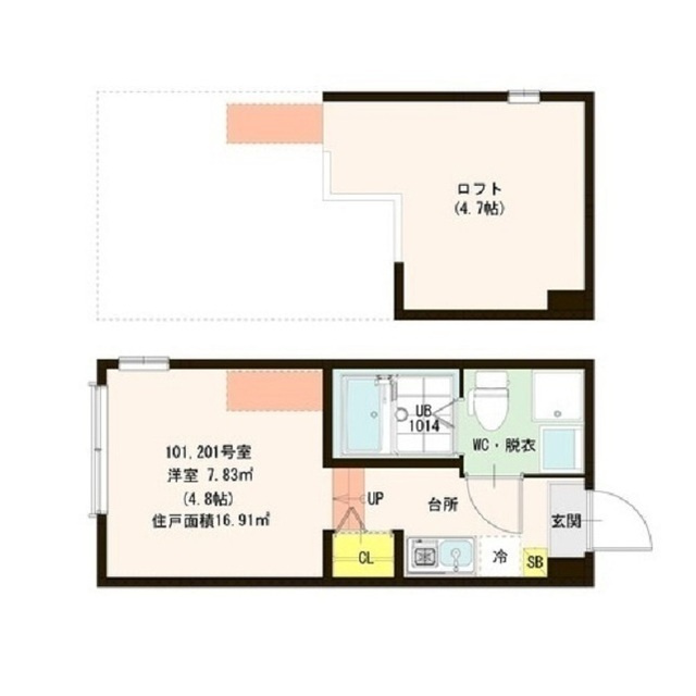 Maison Sourire の間取り