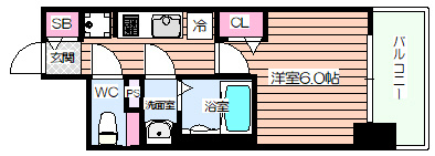 【間取り】 | プレリス福島海老江 CORE FRONT