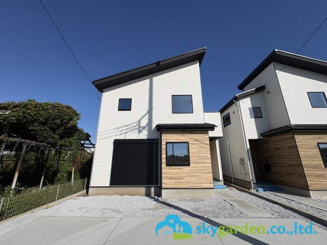 高座郡寒川町田端１期　新築戸建　全３棟１号棟の外観|建物外観を気になさる方へ、見た目の良い物件です