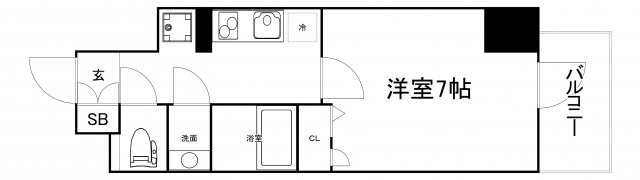 【間取り】 | レオンコンフォート大手前ラトゥール