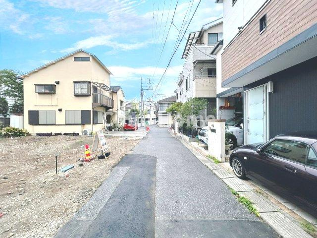 墨田区墨田2丁目新築分譲住宅の前面道路含む現地写真|前面道路