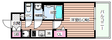 【間取り】 | プレリス福島海老江 CORE FRONT