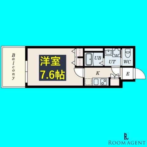 S-RESIDENCE堀田の間取り