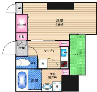 【間取り】 | ラグゼ本町
