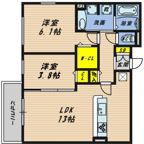 【間取り】 | レジェンドコート大宮